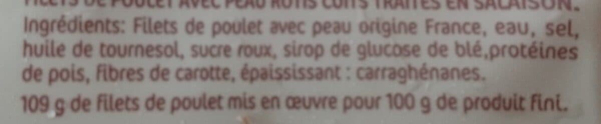 Le Gaulois Filets de Poulet Rôti packshot