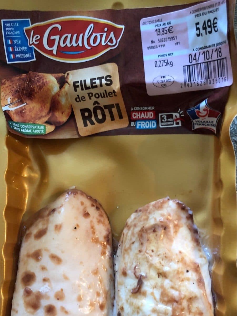 Le Gaulois Filets de roti packshot