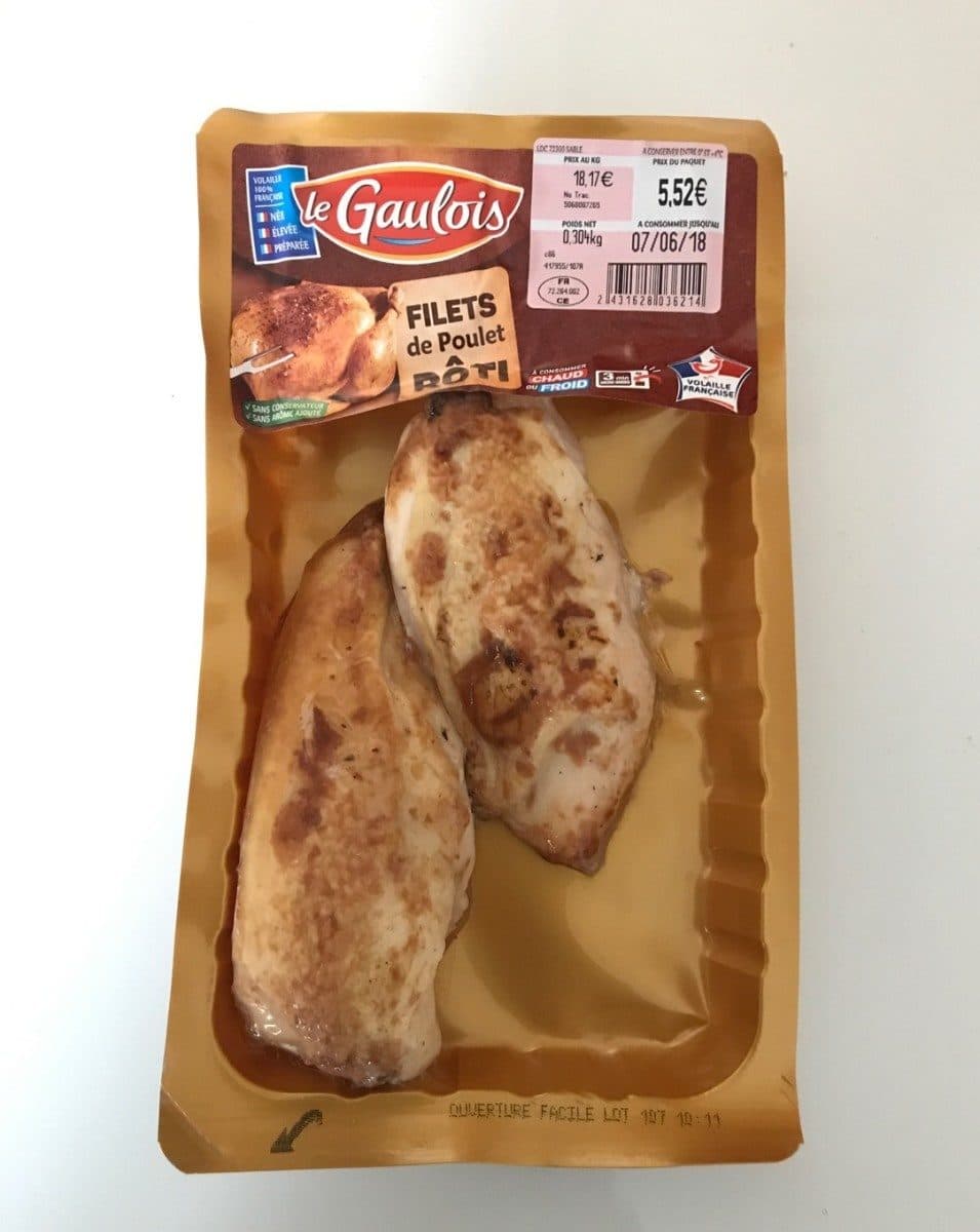 Le Gaulois Filets de poulet rôti packshot