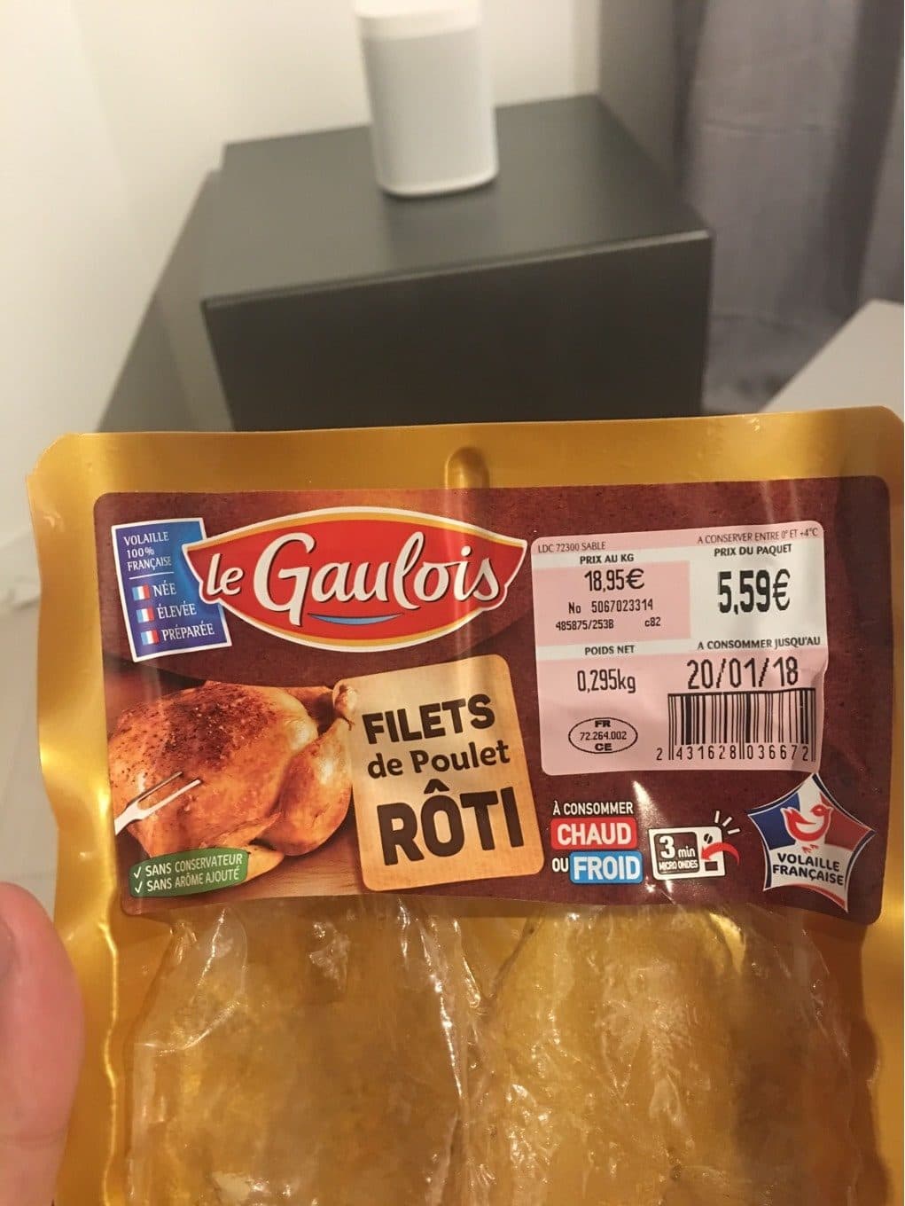 Le Gaulois Filets de poulet rôti packshot