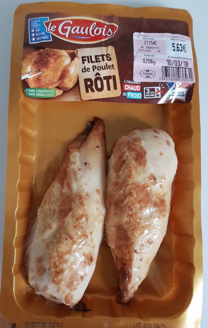 Le Gaulois Filet de poulet rôti packshot