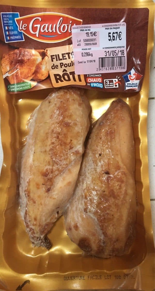 Le Gaulois Filet de Poulet packshot