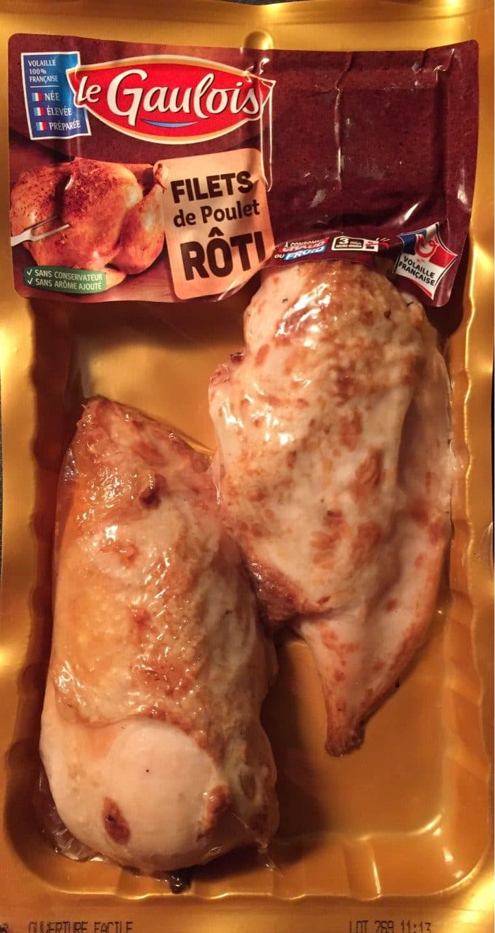 Le Gaulois Filets de poulet rôti packshot