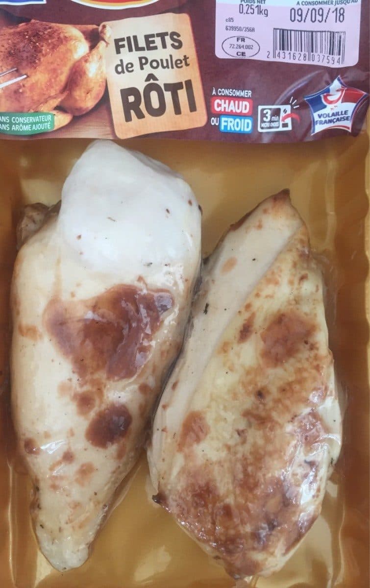 Le Gaulois Filets de poulet roti packshot