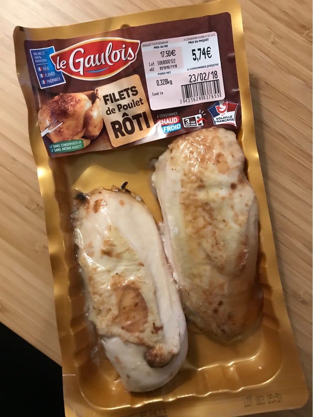Le Gaulois Filet de poulet rôti packshot