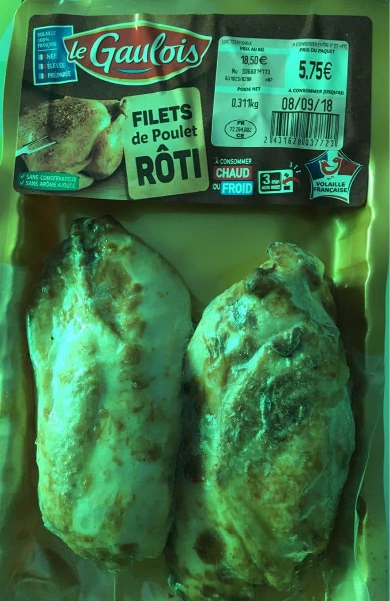 Le Gaulois Filets de poulet rôti packshot