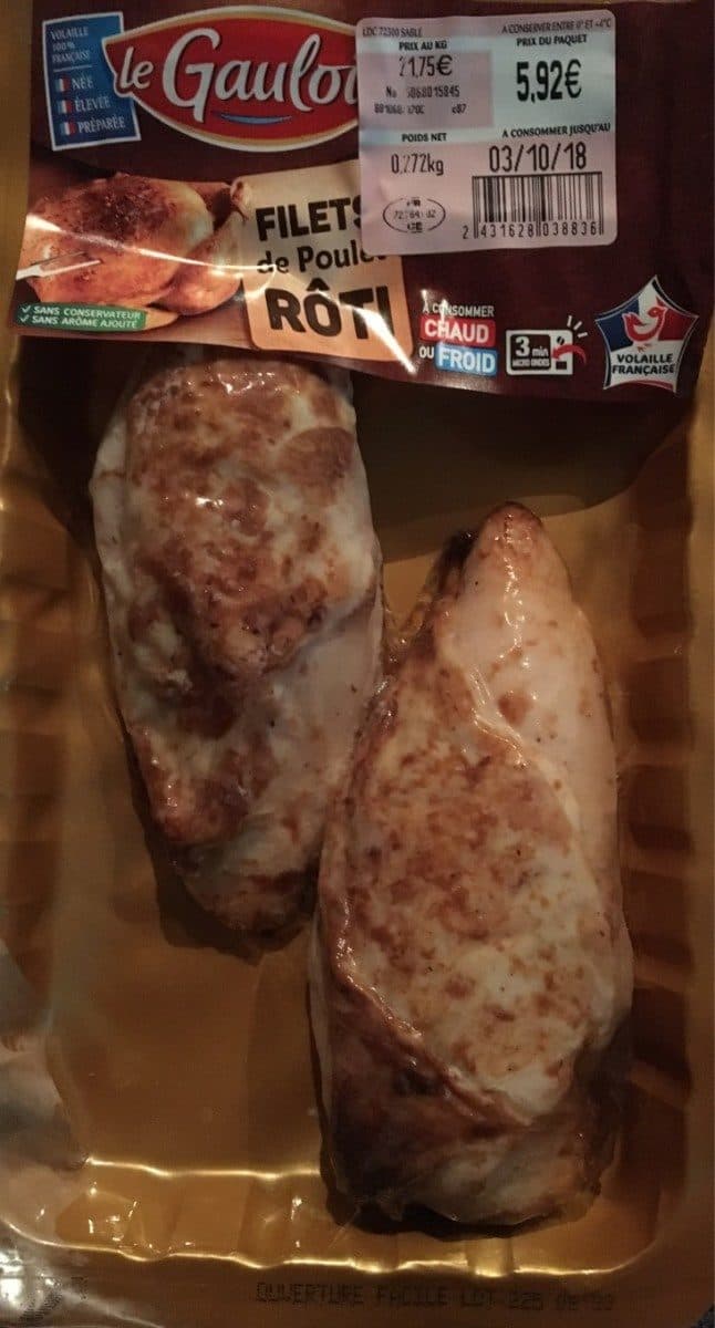 Le Gaulois Filet de poulet rôti packshot