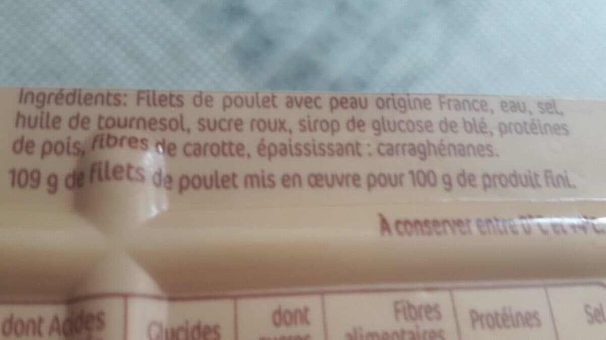 Le Gaulois Filets de poulet roti packshot