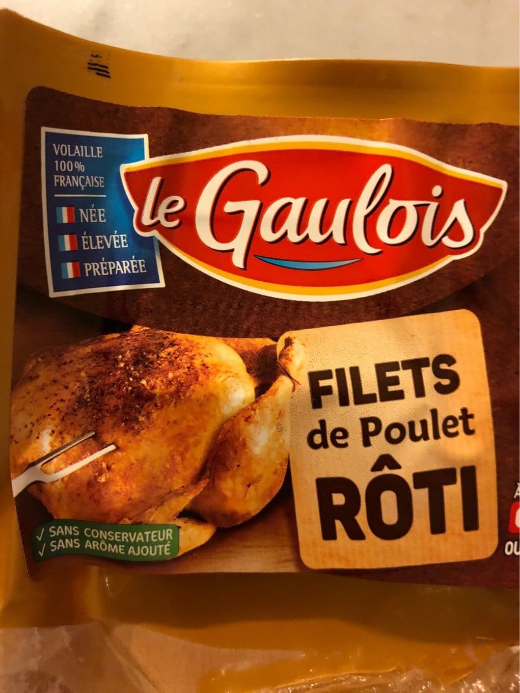 Le Gaulois Filet de poulet roti packshot
