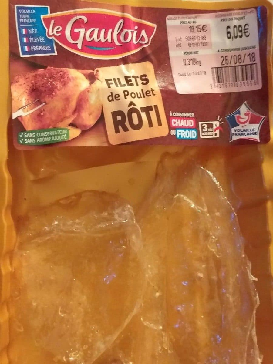 Le Gaulois Filet de poulet rôti packshot