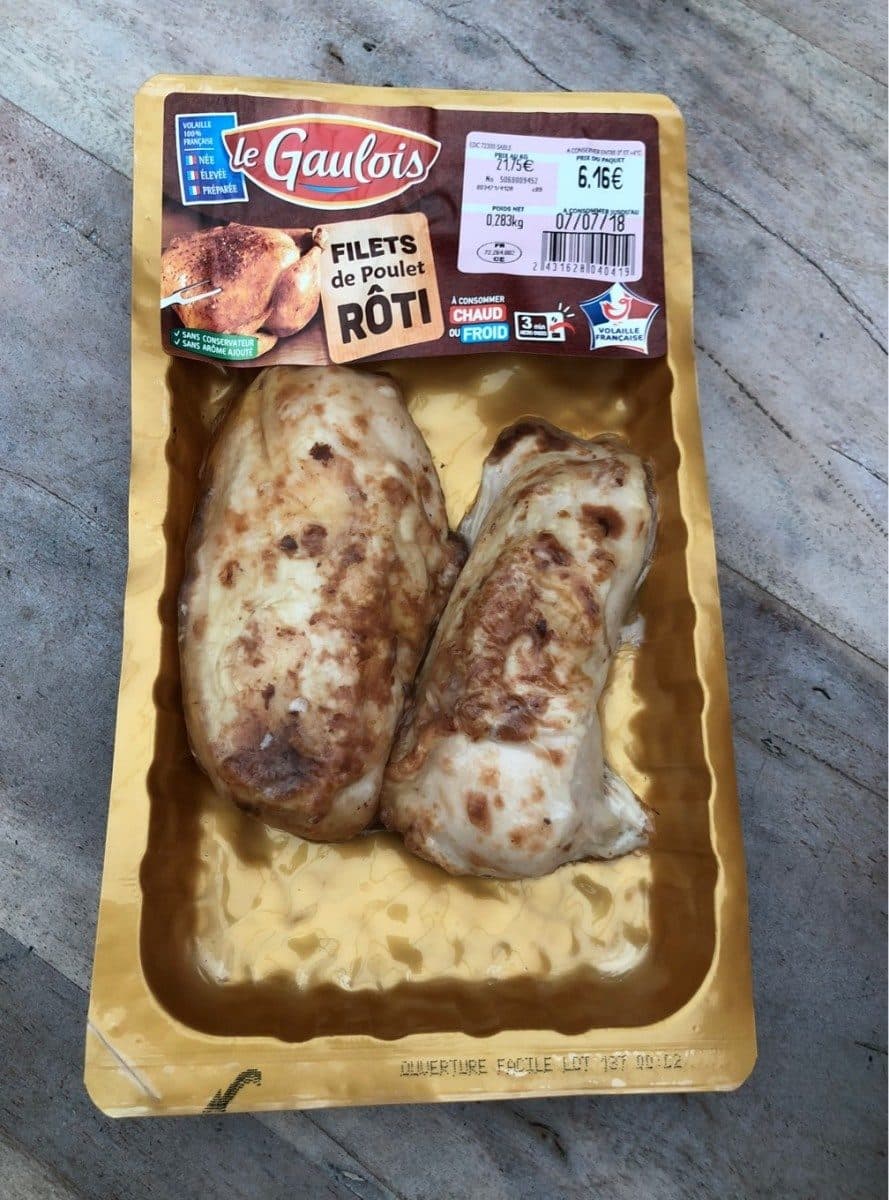 Le Gaulois Filets de poulet rôti packshot