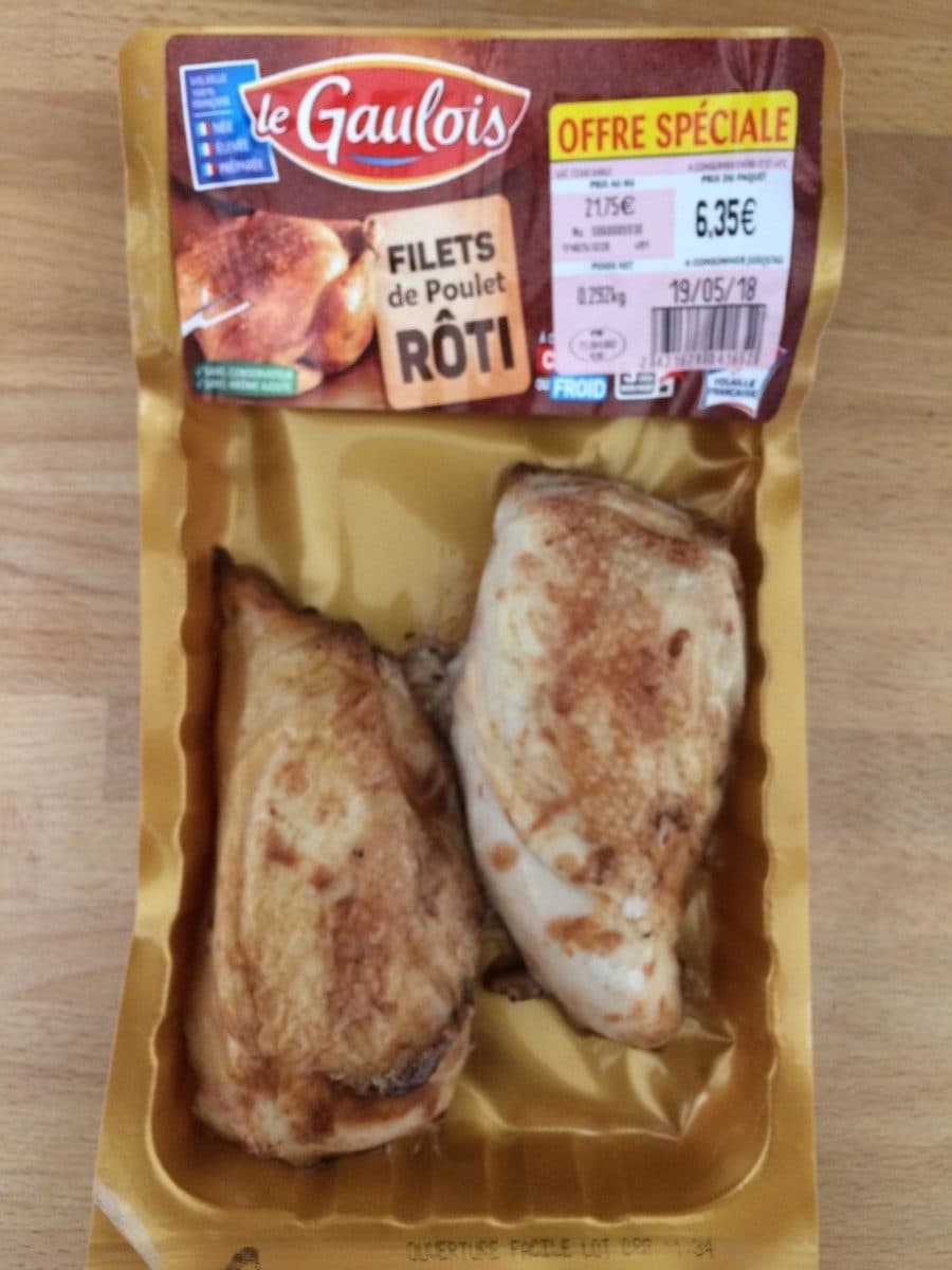 Le Gaulois Filets de poulet rôti packshot