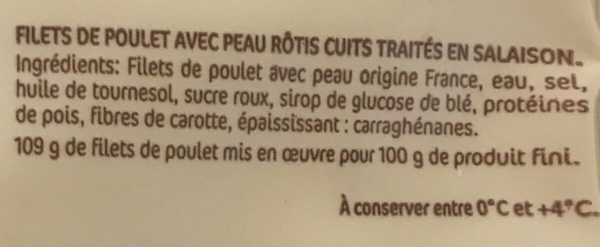 Le Gaulois Filet de poulet rôti packshot