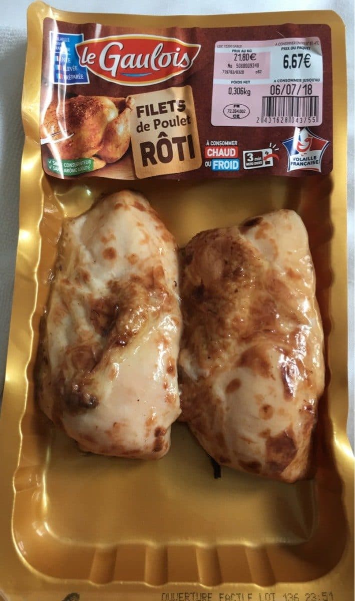 Le Gaulois Filet de poulet rôti packshot