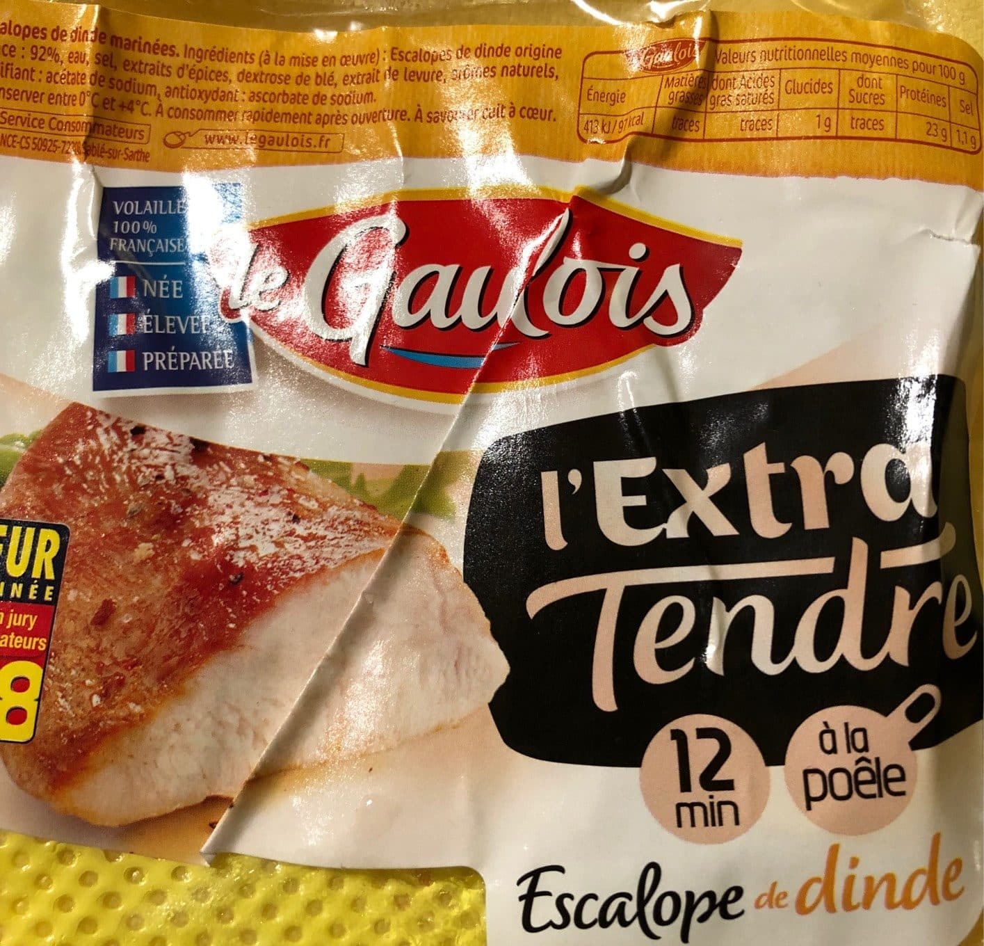 Le Gaulois Escalope de Dinde packshot