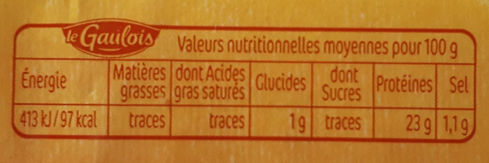 Le Gaulois Escalope de dinde extra tendre packshot