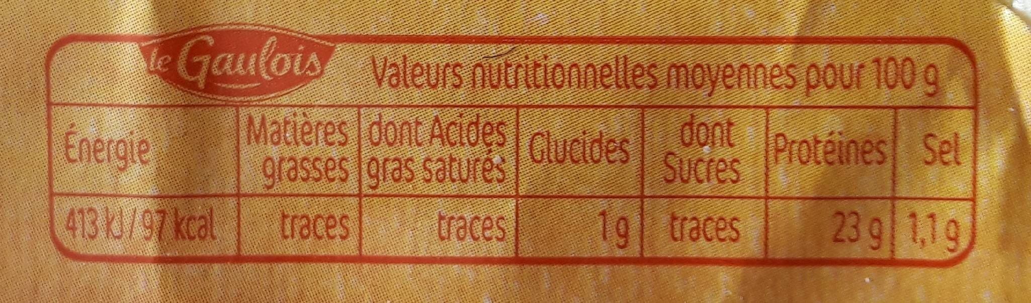 Le Gaulois 2 escalopes de dinde packshot