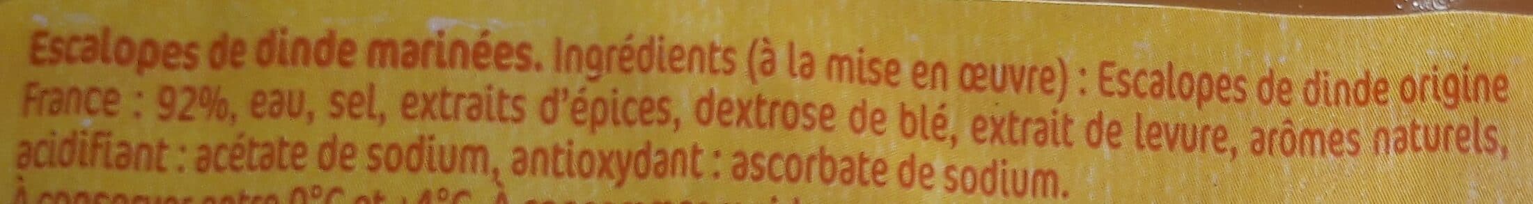 Le Gaulois Escalopes de dinde packshot