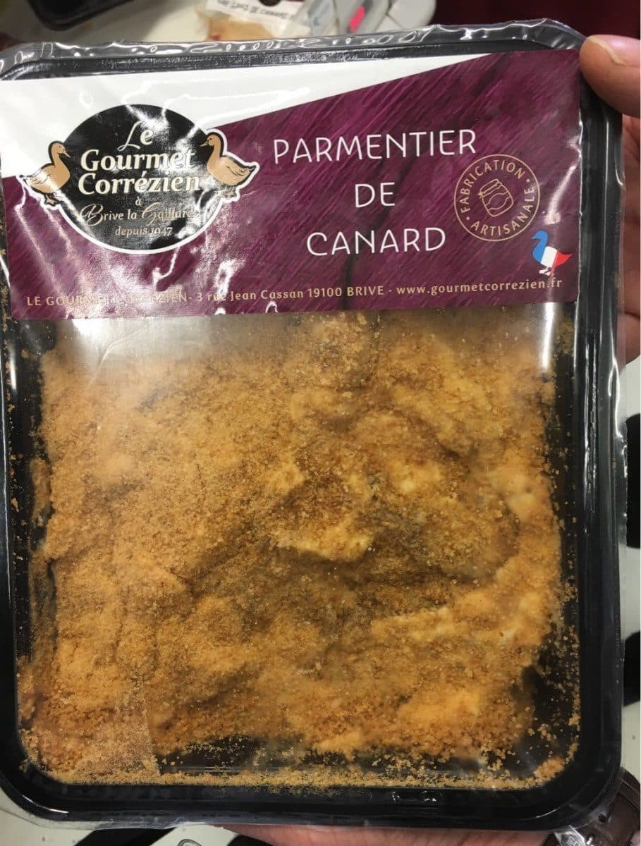 Le Gourmet Corrézien Parmentier de Canard packshot