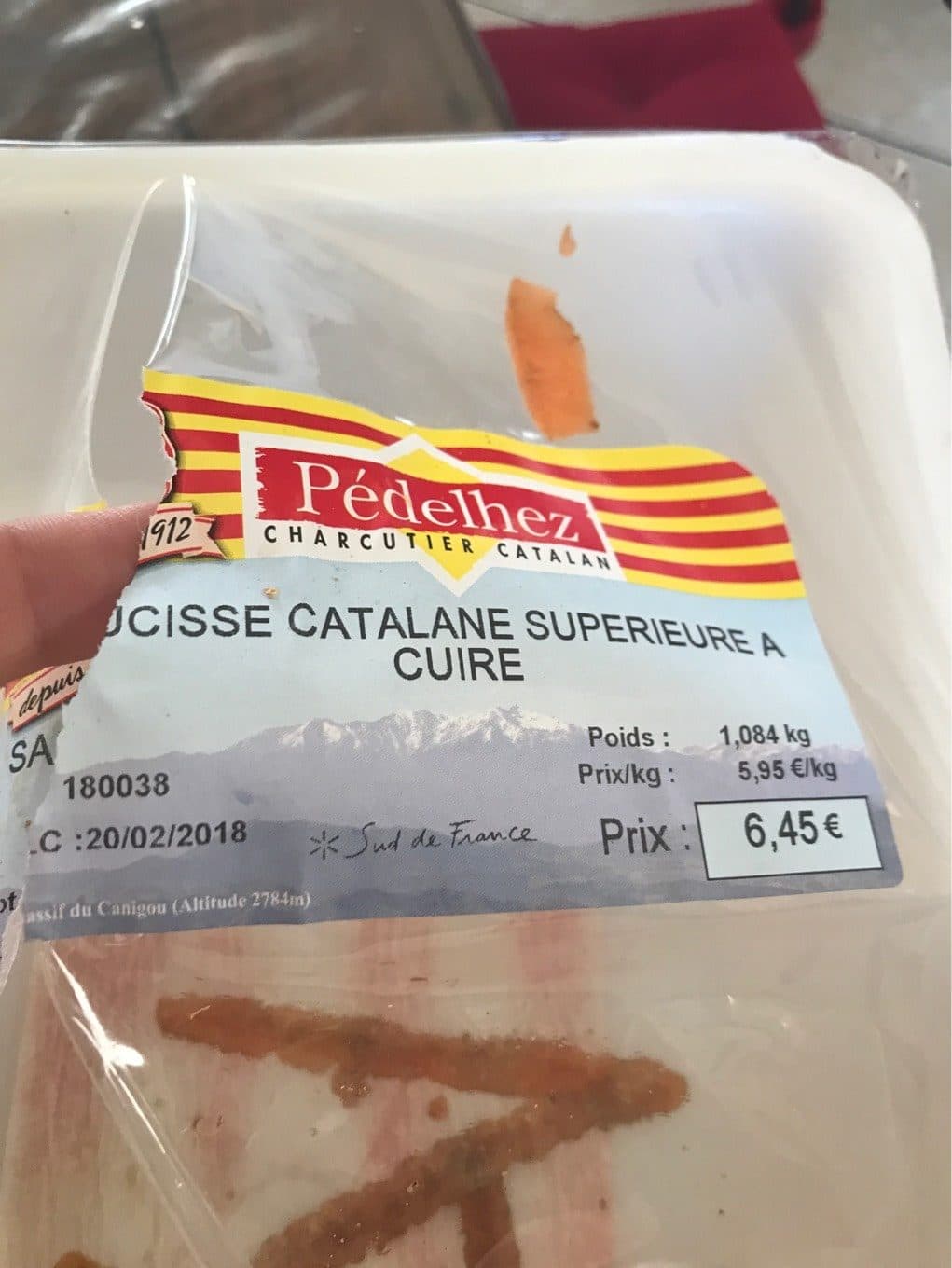 Pedelhez Saucisse catalane packshot