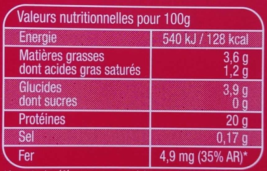 Sans marque Foie de bœuf packshot