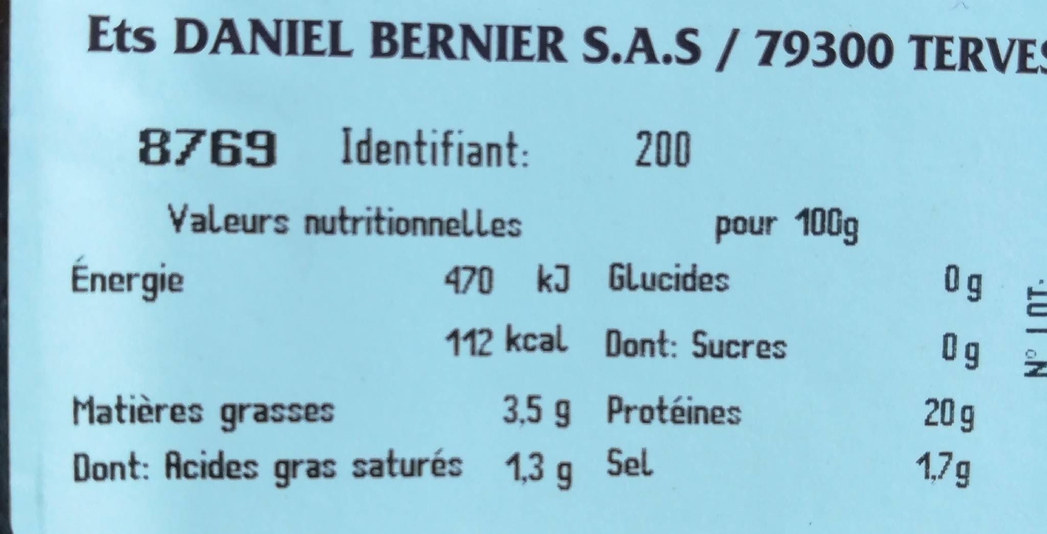 Open Food Facts Chutes de Jambon packshot