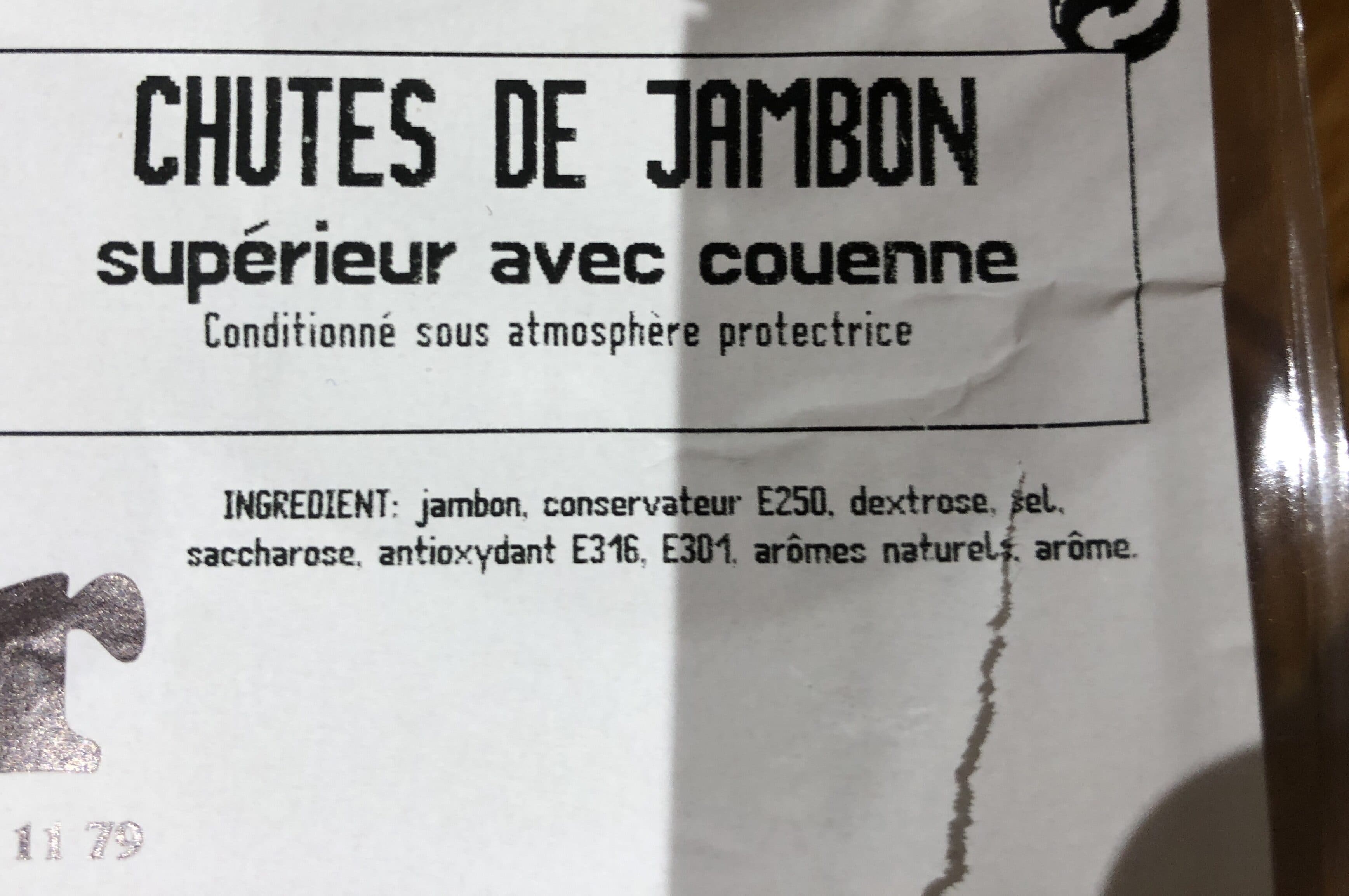 Daniel Bernier Chutes de jambon packshot