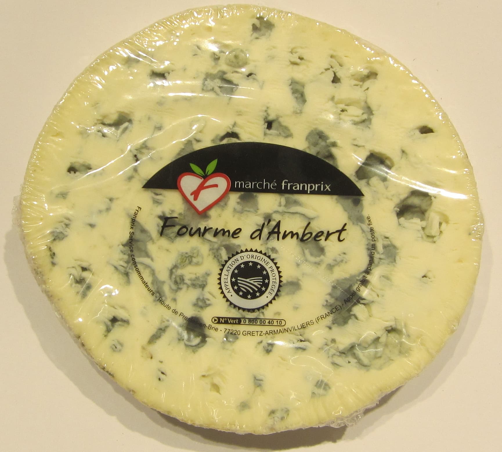 Marché Franprix Fourme d'Ambert packshot