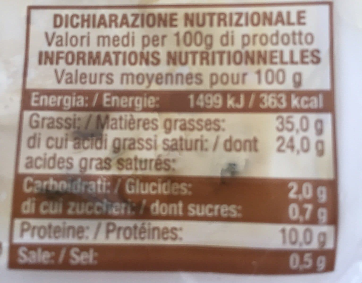 Open Food Facts Mascarpone packshot