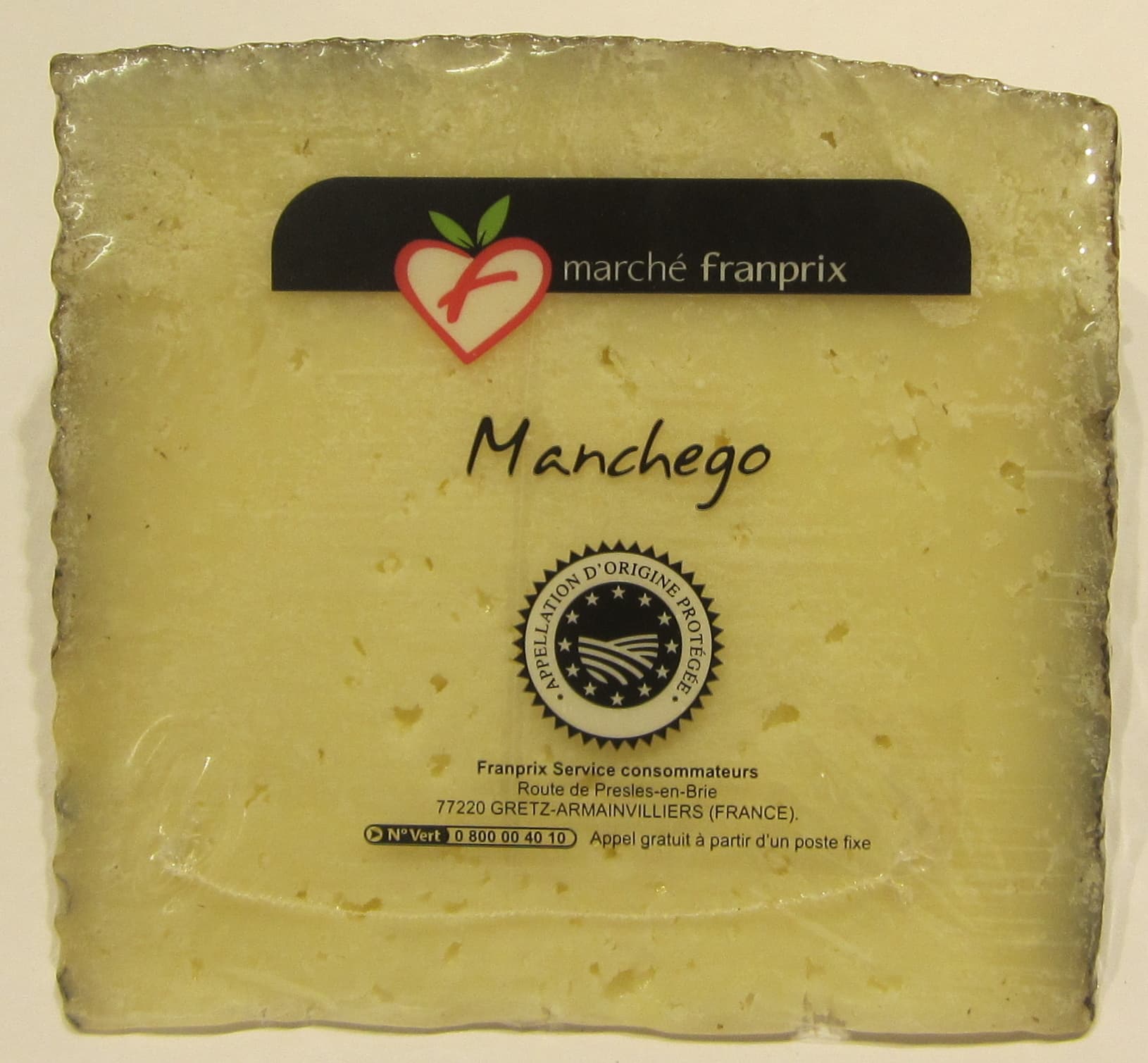 Marché Franprix Manchego packshot