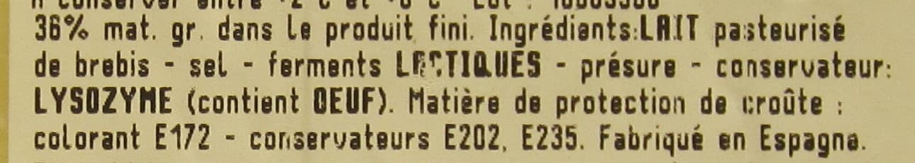 Marché Franprix Manchego packshot