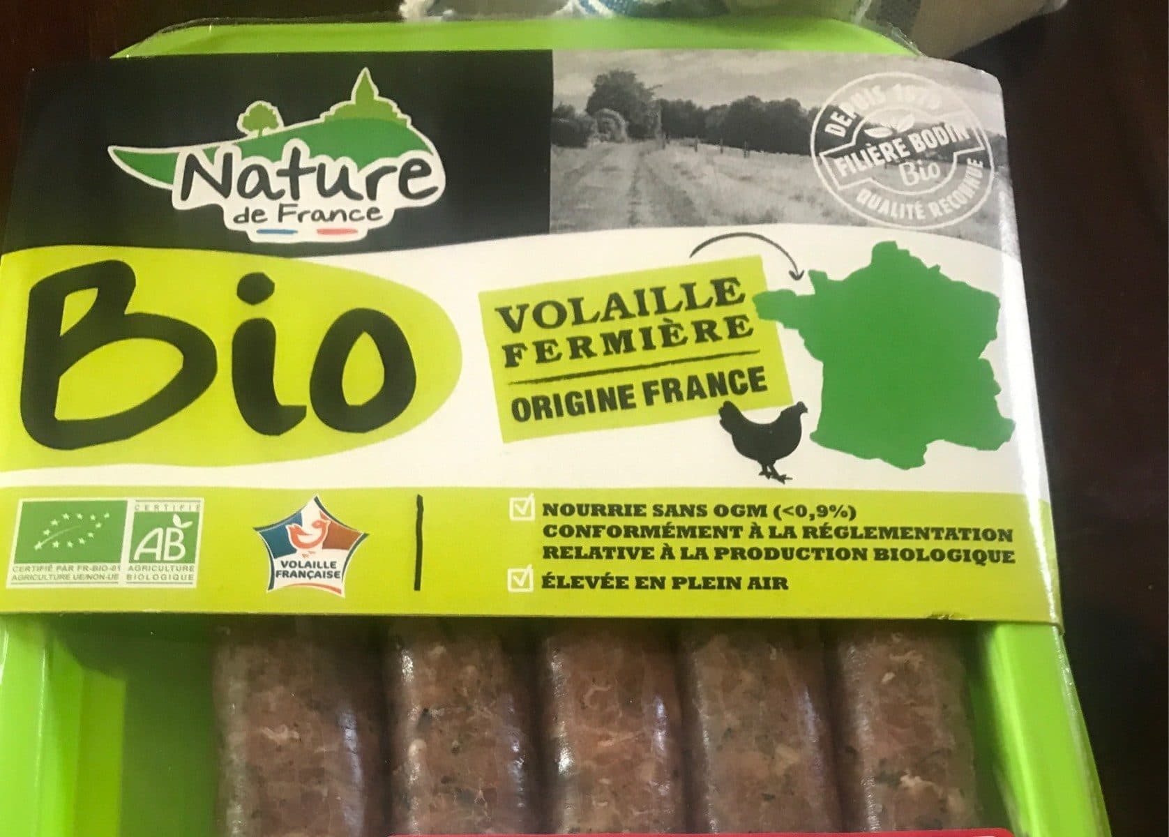 Open Food Facts Volaille fermiere packshot