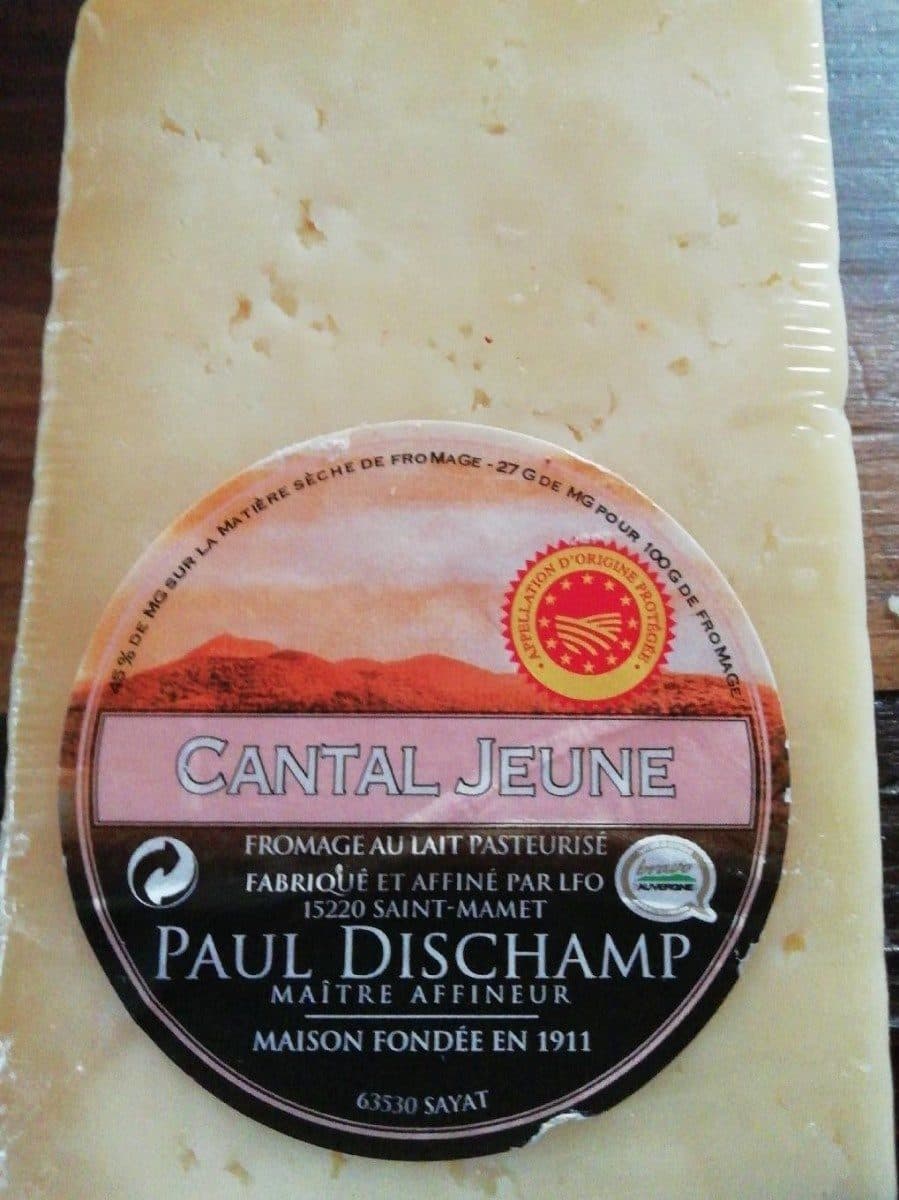 Open Food Facts Cantal jeune packshot