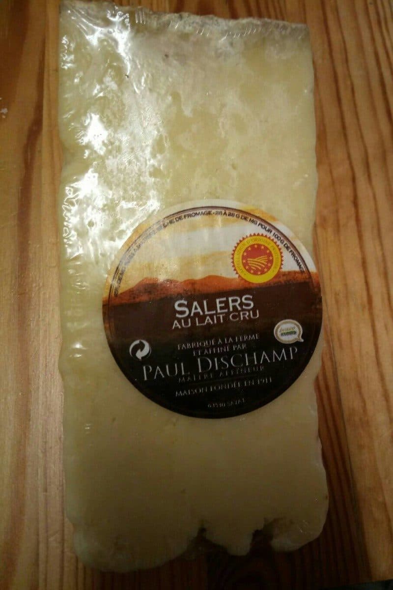 Open Food Facts Salers au lait cru packshot
