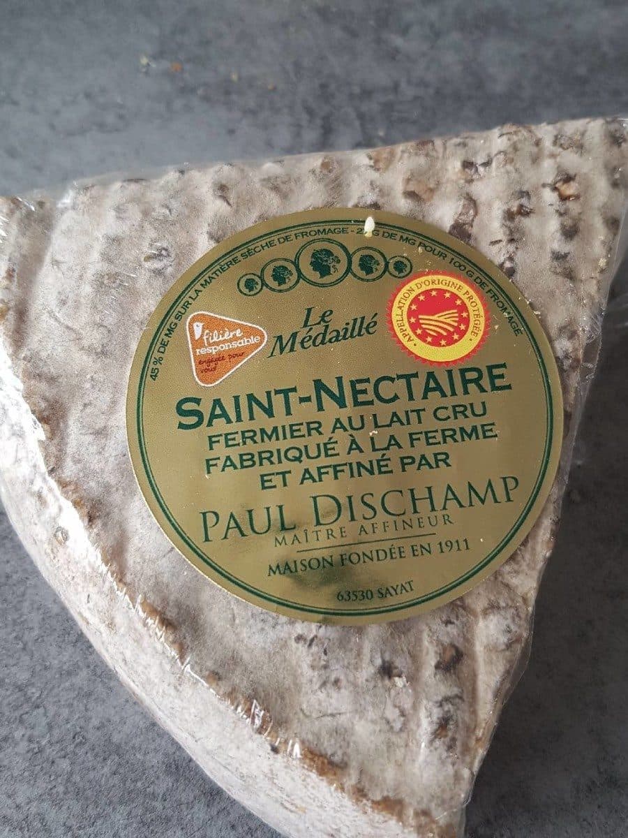 Open Food Facts Saint nectaire fermier Paul Dischamps packshot