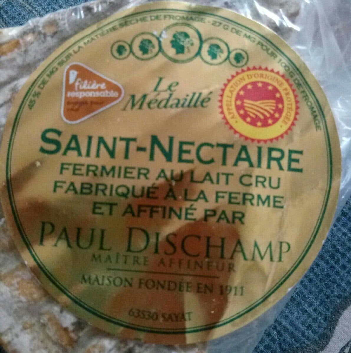 Open Food Facts SAINT NECTAIRE FERMIER AU LAIT CRU packshot