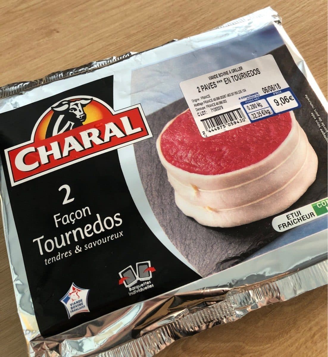 Charal 2 façon tournedos packshot