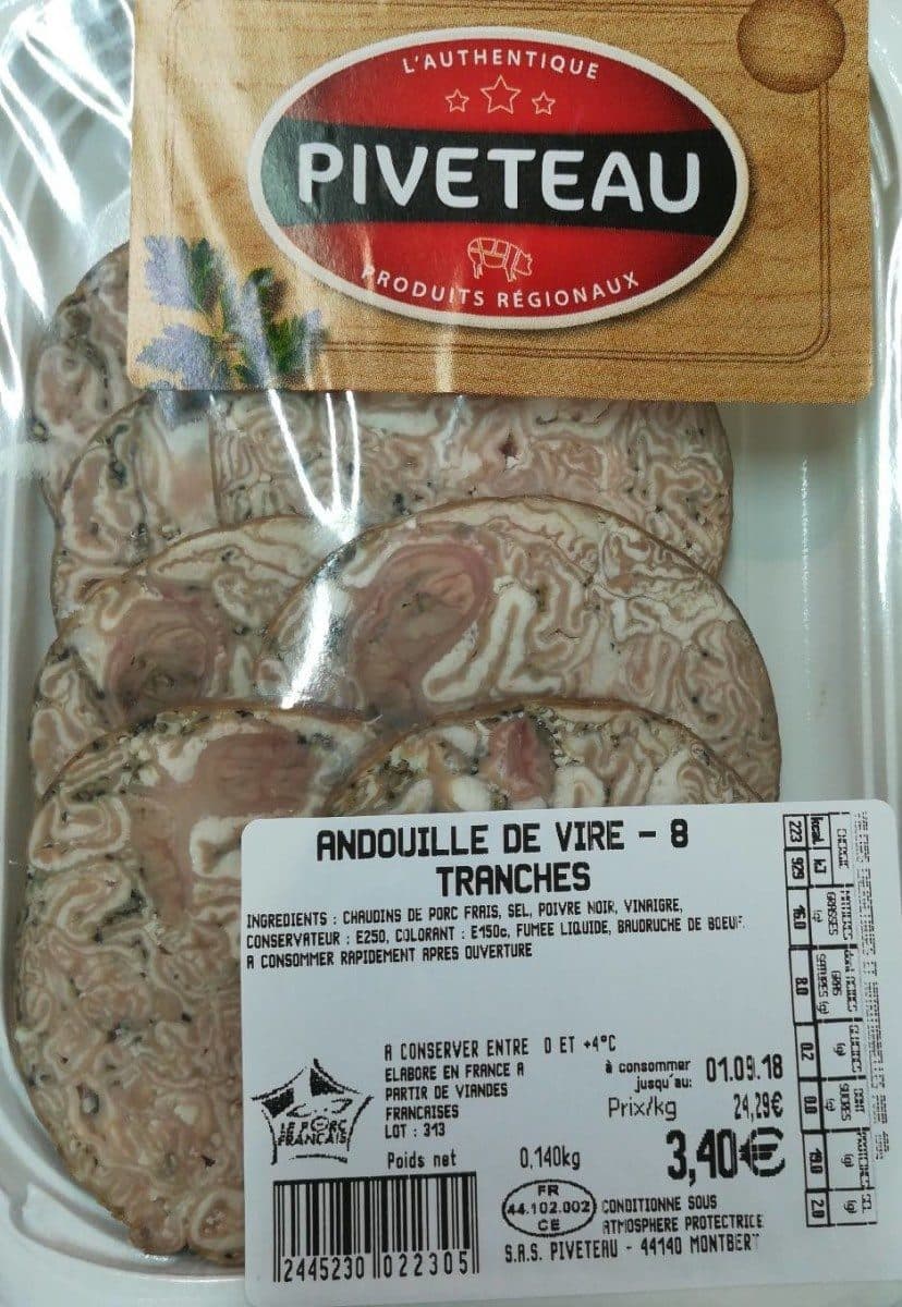 Open Food Facts Andouille de vire packshot