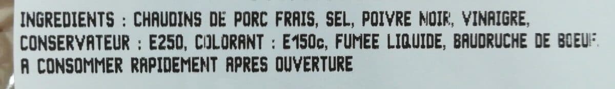 Open Food Facts Andouille de vire packshot