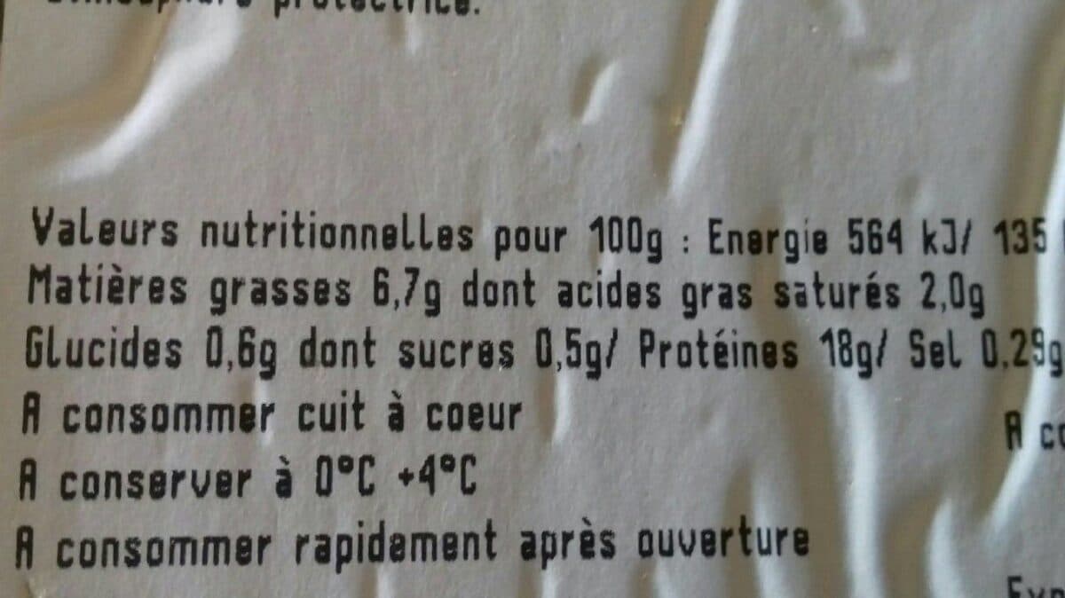 Open Food Facts Brochette de dinde packshot