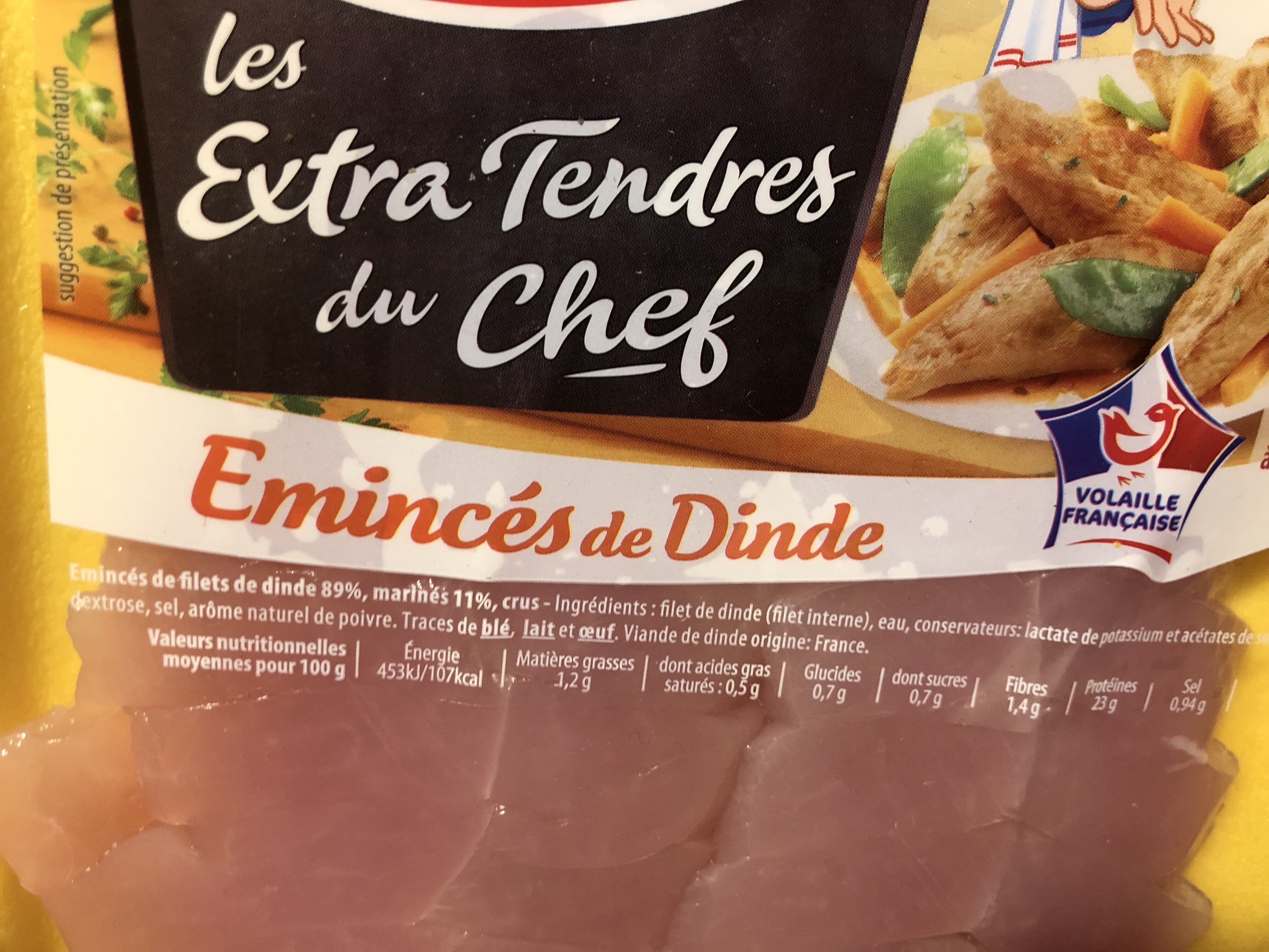 Pere Dodu Eminces de filets de dinde packshot