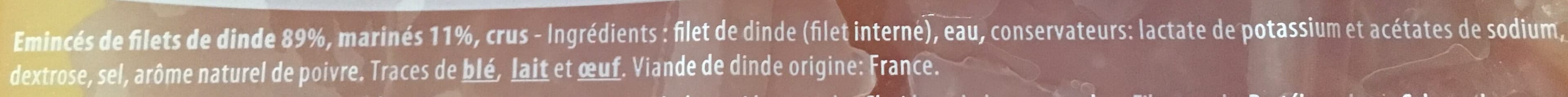 Père Dodu Emincés de filet de dinde packshot