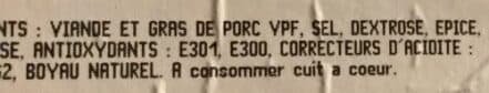 oberti 6 chipolatas Toulouse packshot