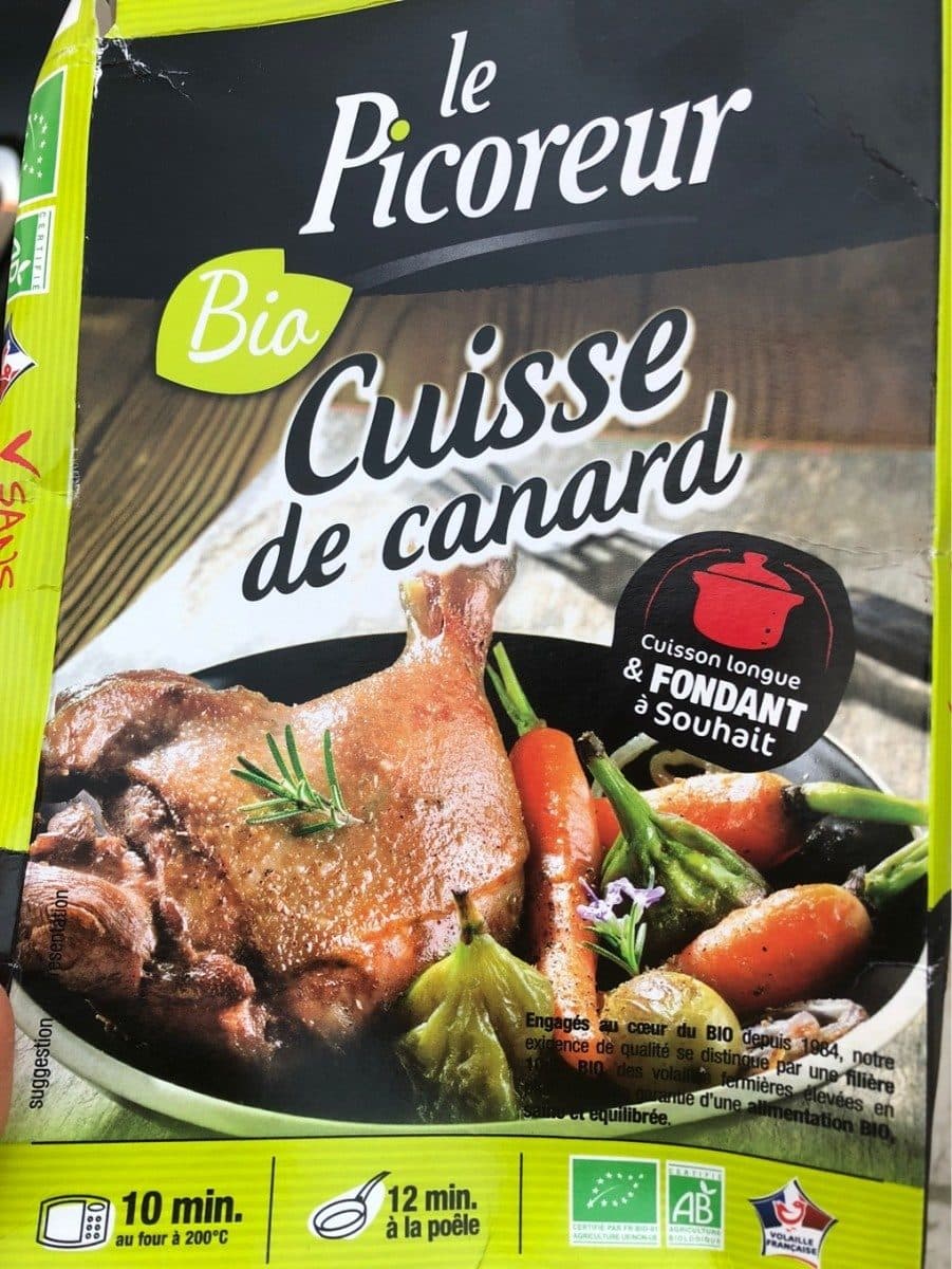 Open Food Facts Cuisse de canard packshot