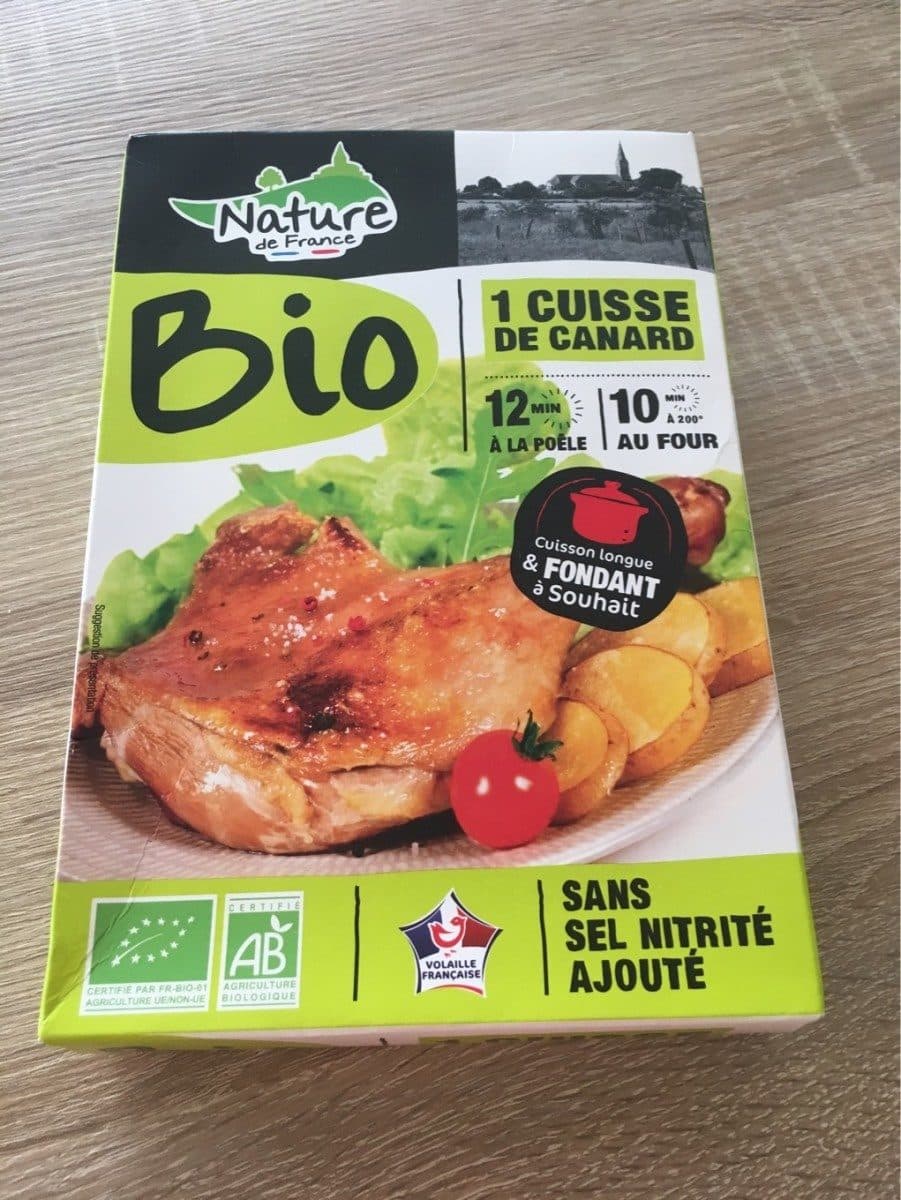 Nature de France Cuisse de canard packshot
