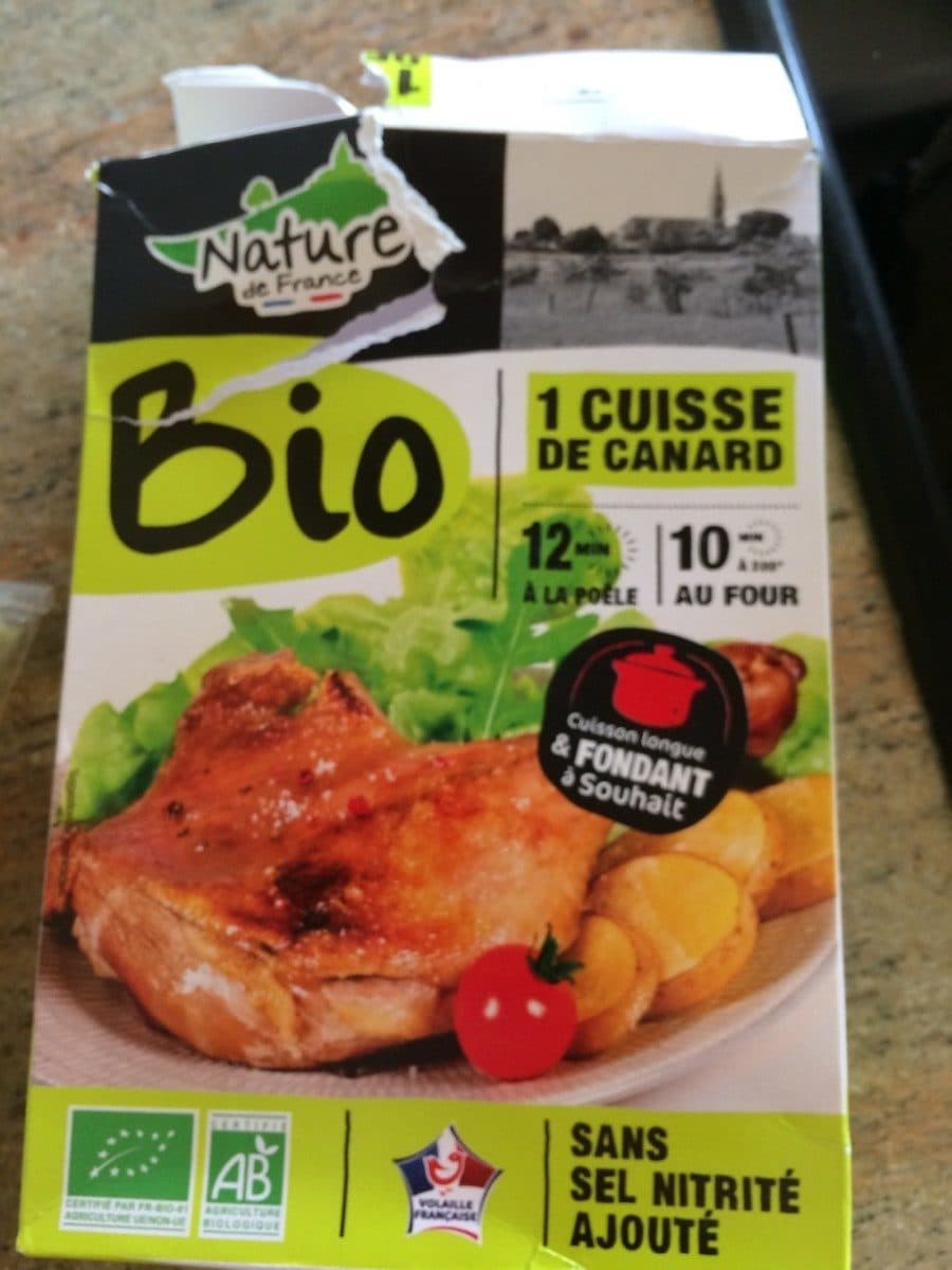Nature de France Cuisse de canard packshot