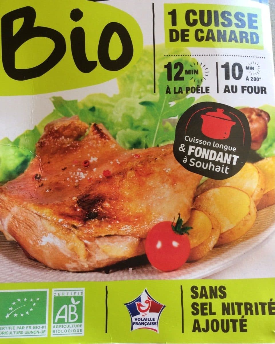 Nature de France Cuisse de canard packshot