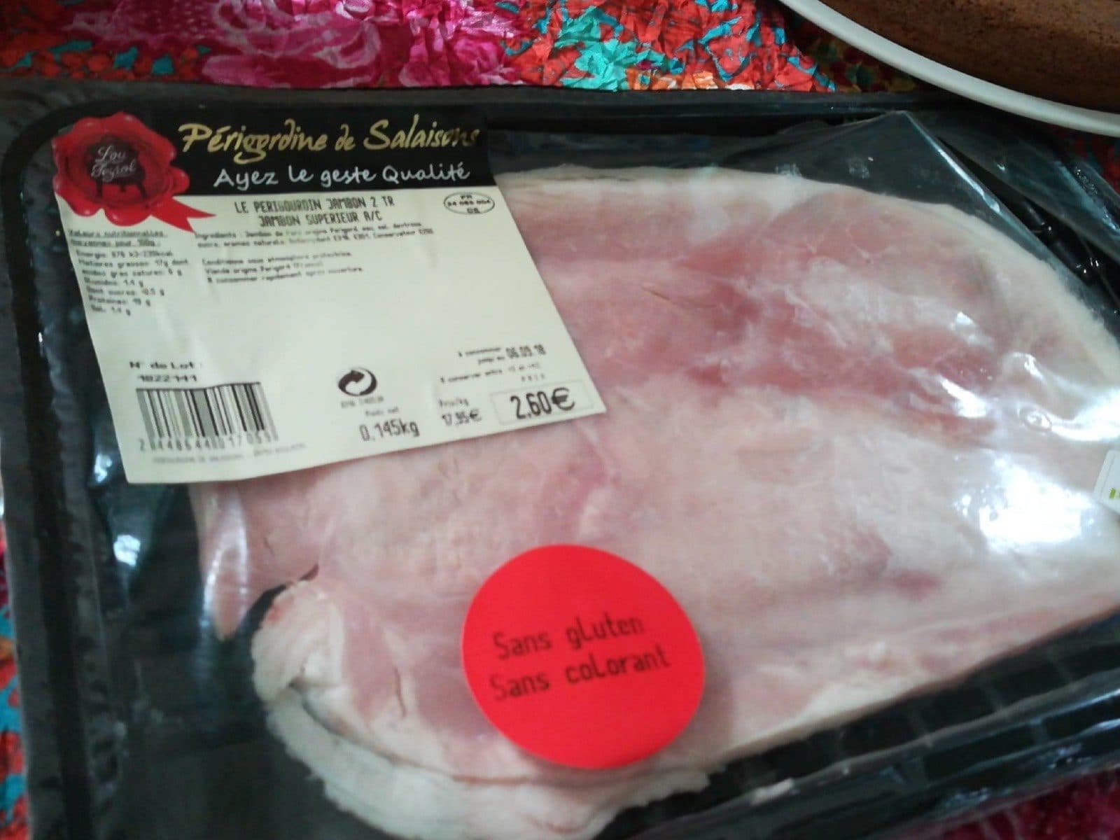 Open Food Facts Périgordin jambon packshot