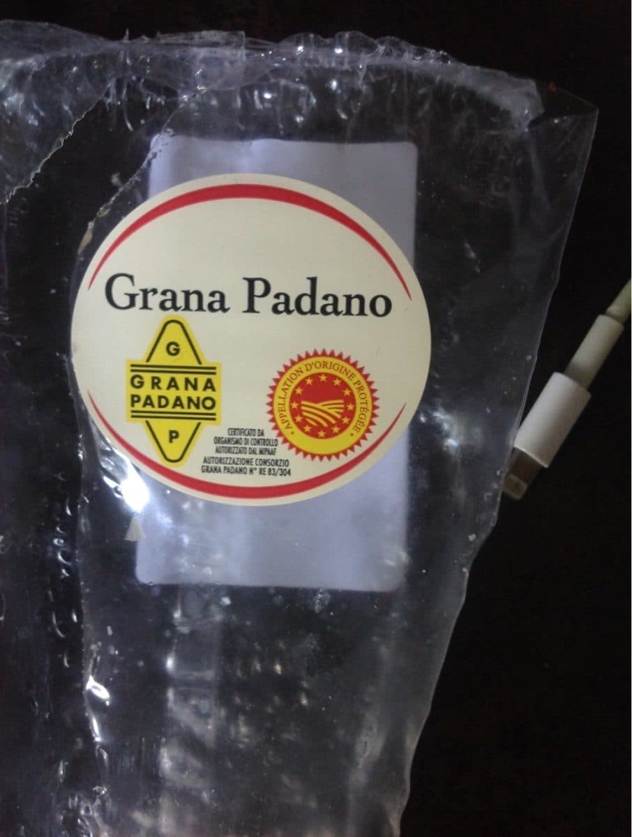 Open Food Facts Grana padano aop packshot