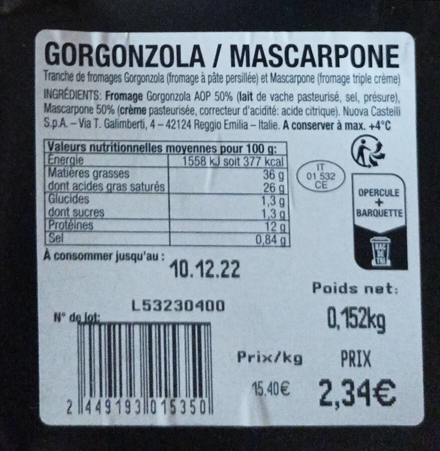 Open Food Facts Testa packshot
